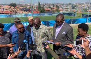 Makhura address #AlexShutdown